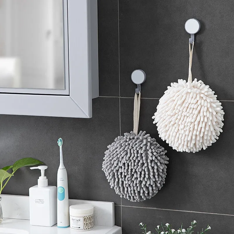 Kitchen & Bathroom Absorbent Soft Towel Ball Wipe Sponge