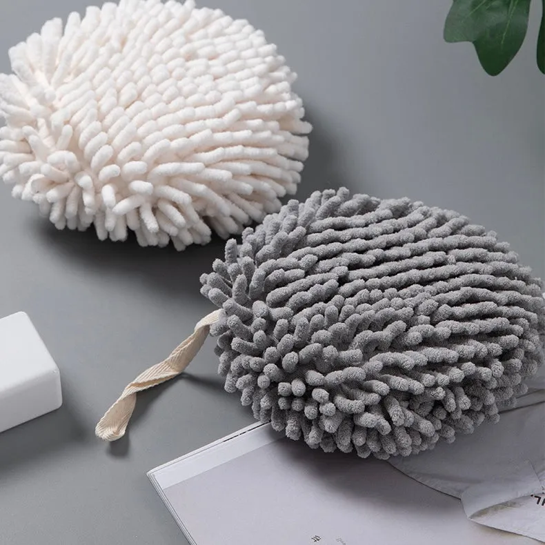 Kitchen & Bathroom Absorbent Soft Towel Ball Wipe Sponge