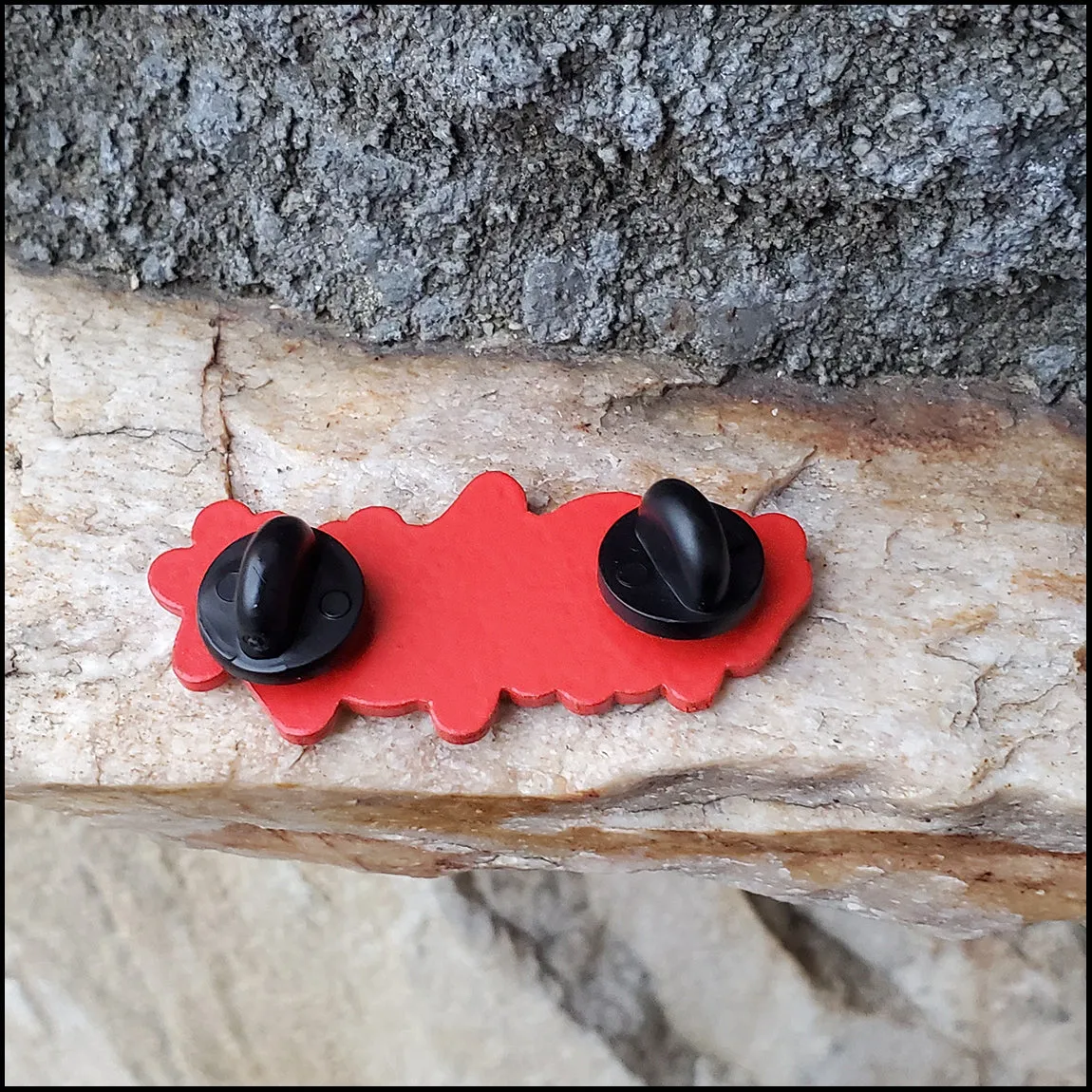 KORUPTED (Red) - Enamel Pin