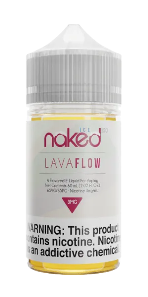 LAVA FLOW ICE E-LIQUID BY NAKED100 - 60ML
