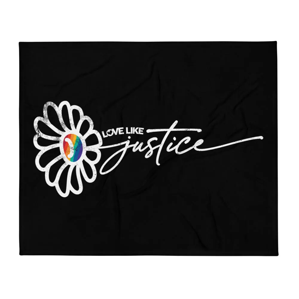 LLJ Daisy Throw Blanket