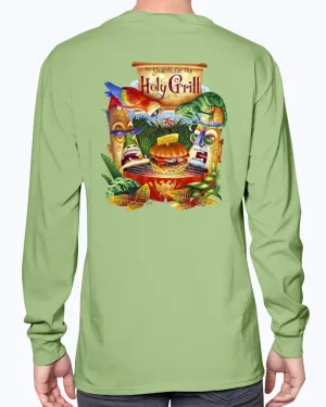 Long Sleeve Holy Grill Parrot Cheeseburger T-shirt