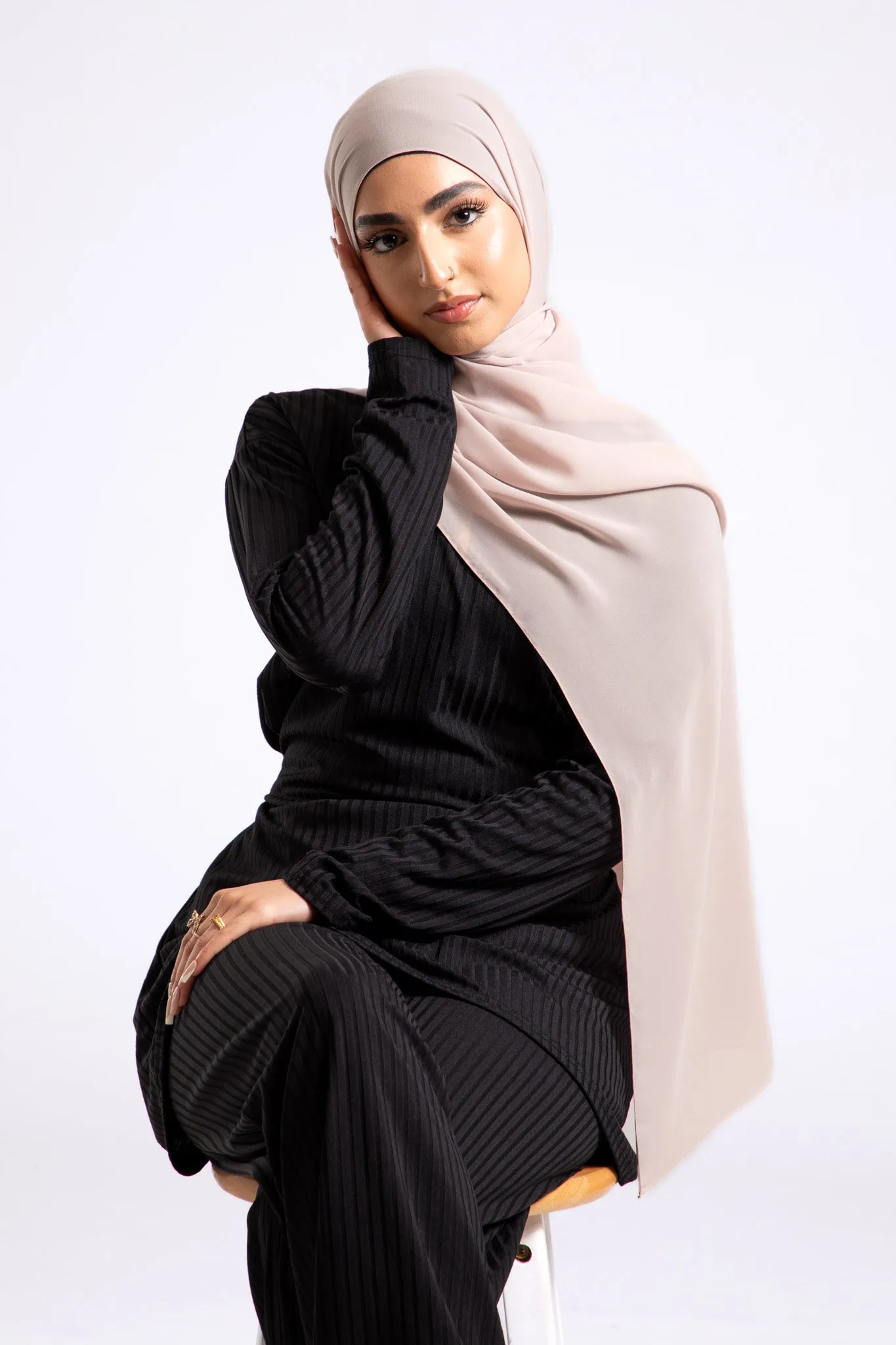 Luxury Soft Chiffon Hijab - Oat