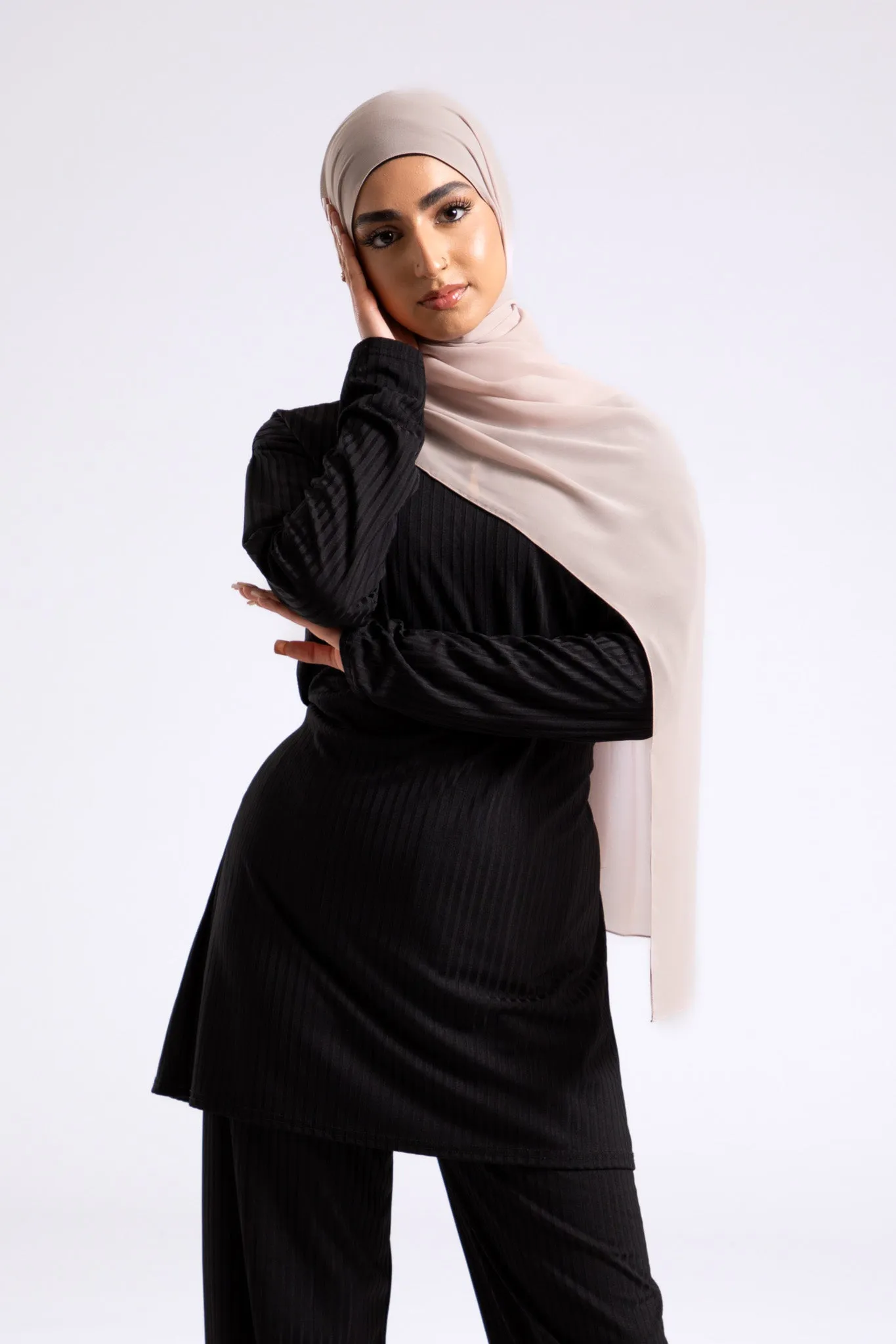 Luxury Soft Chiffon Hijab - Oat