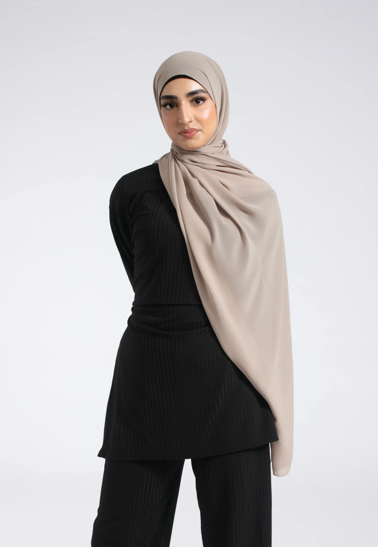 Luxury Soft Chiffon Hijab - Sandstone