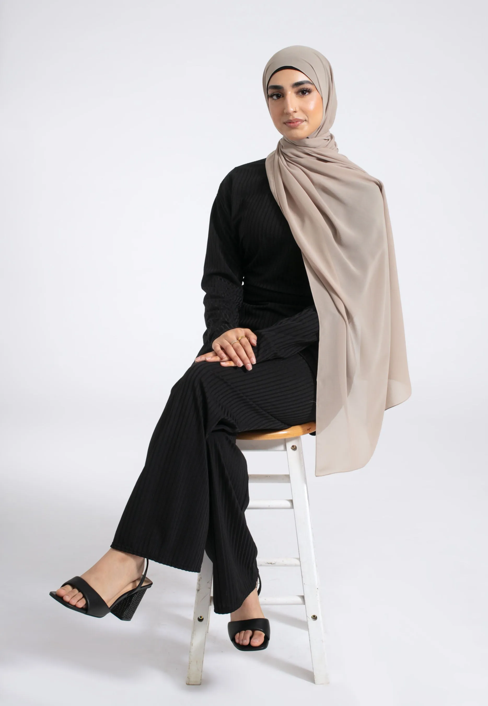 Luxury Soft Chiffon Hijab - Sandstone