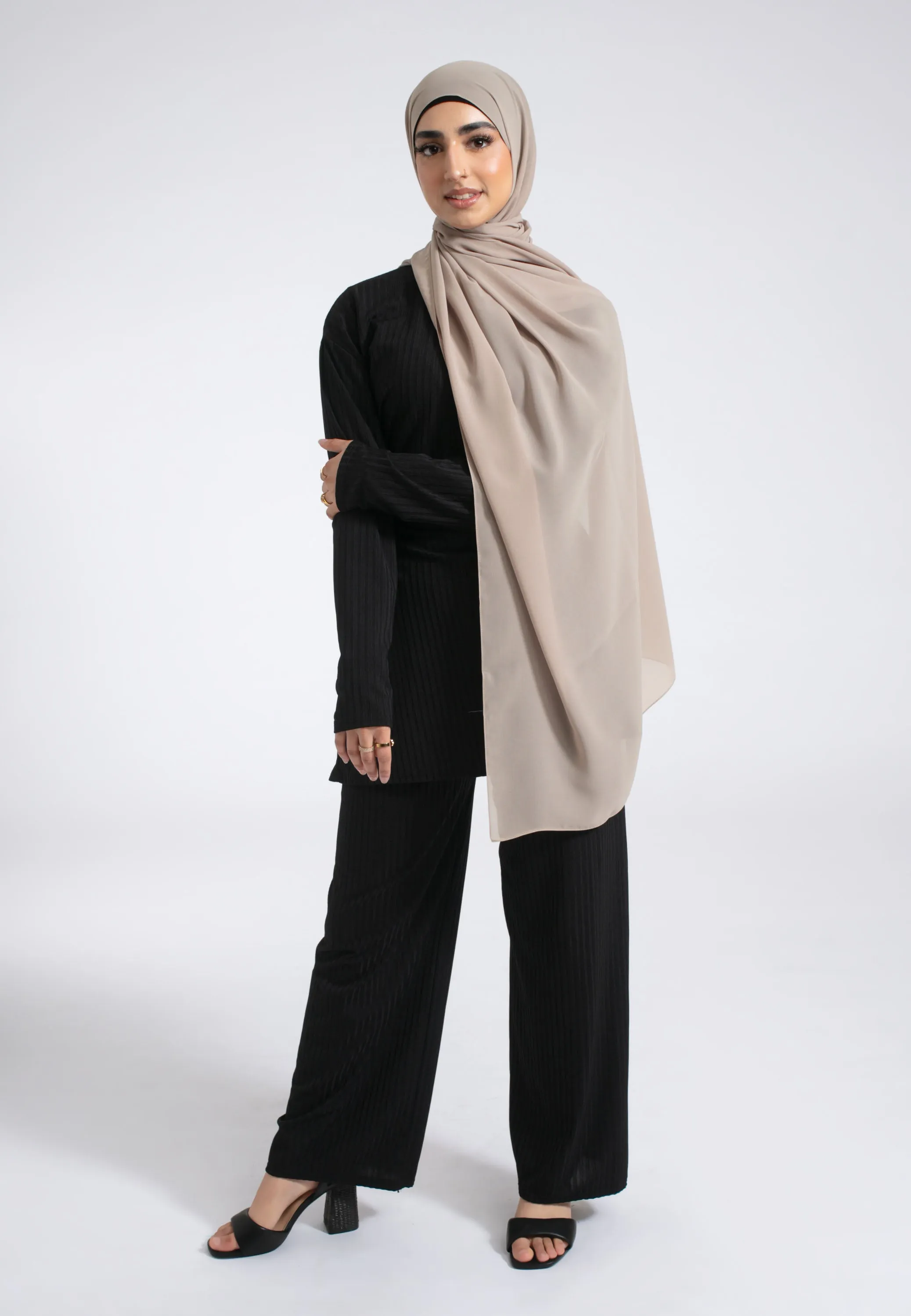 Luxury Soft Chiffon Hijab - Sandstone