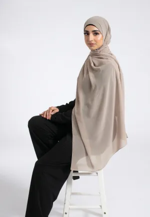 Luxury Soft Chiffon Hijab - Sandstone