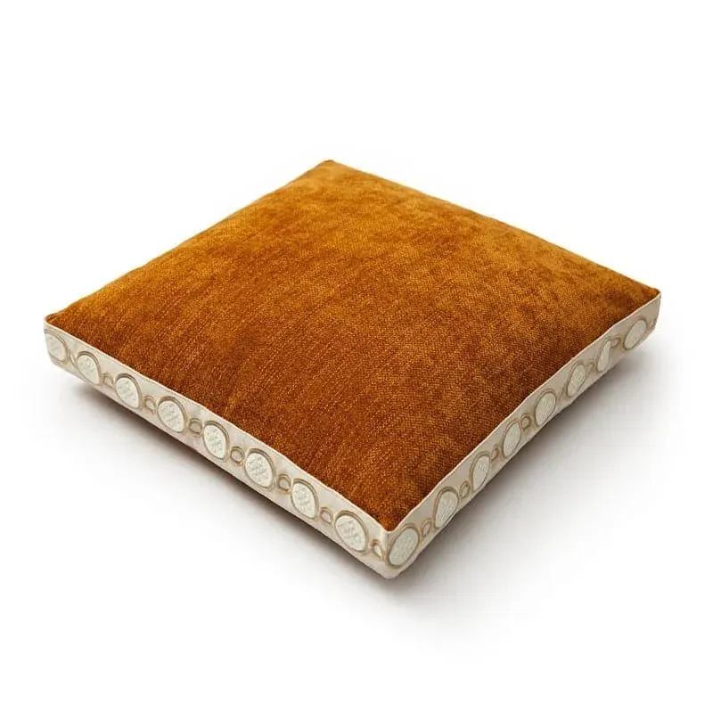 Macron Chenille Floor Seating Cushion