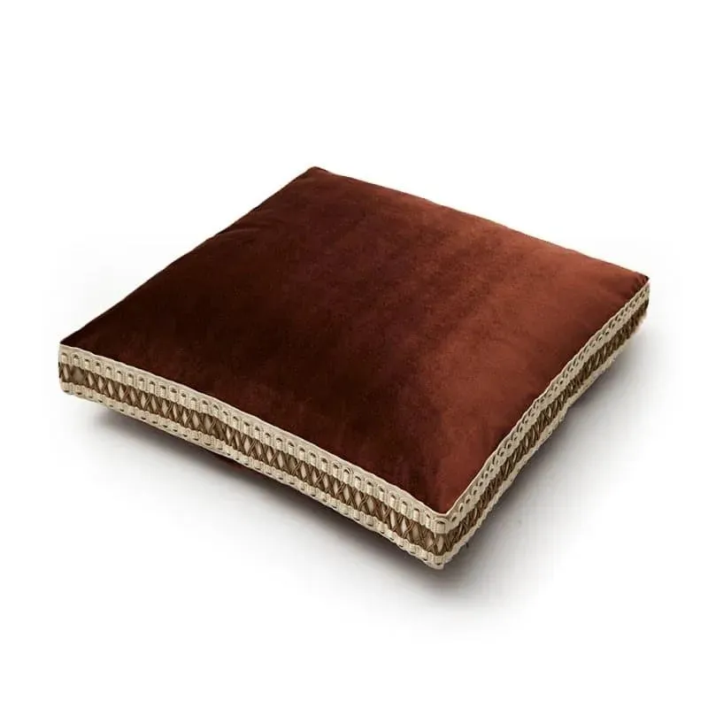 Macron Chenille Floor Seating Cushion
