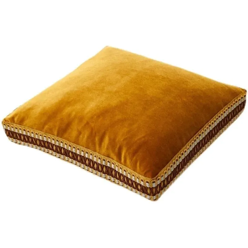 Macron Chenille Floor Seating Cushion