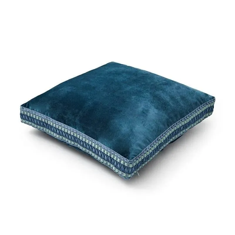 Macron Chenille Floor Seating Cushion