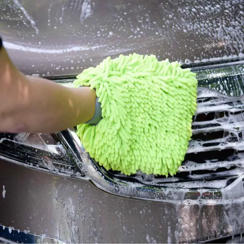 Magic Touch Chenille Wash Mitt (Pack of 1)