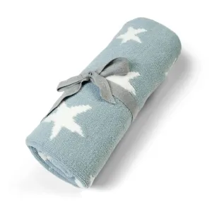 Mamas & Papas Chenille Blanket - Blue Star