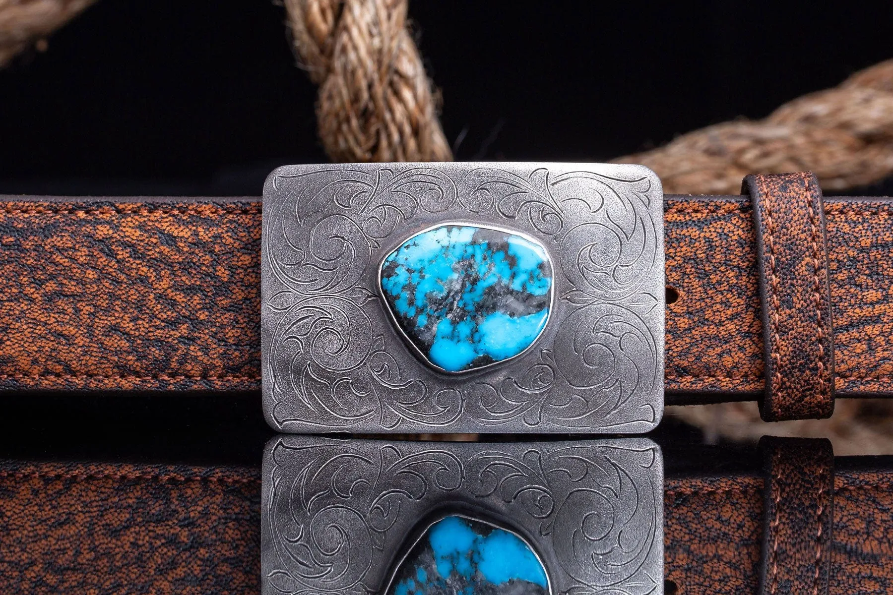 Mason Cypress with Turquoise