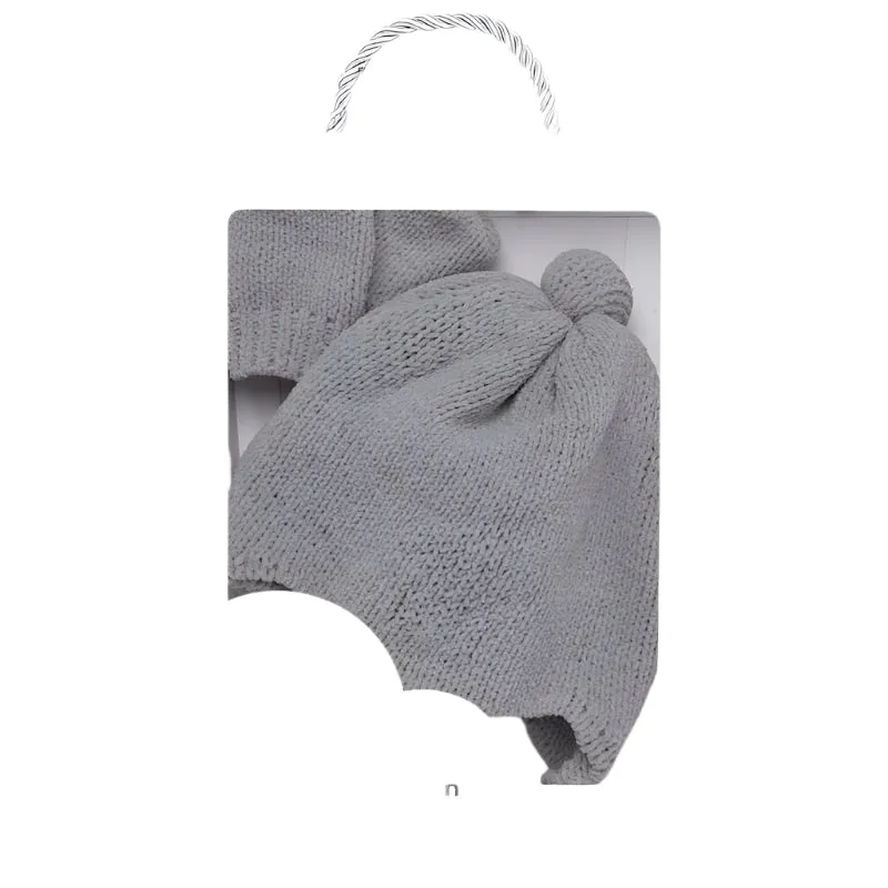 Mayoral Grey Hat & Mittens Gift Set
