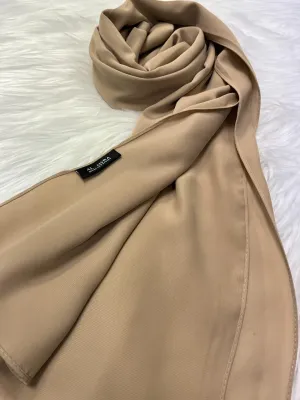 Medina Silk Chiffon - Beige