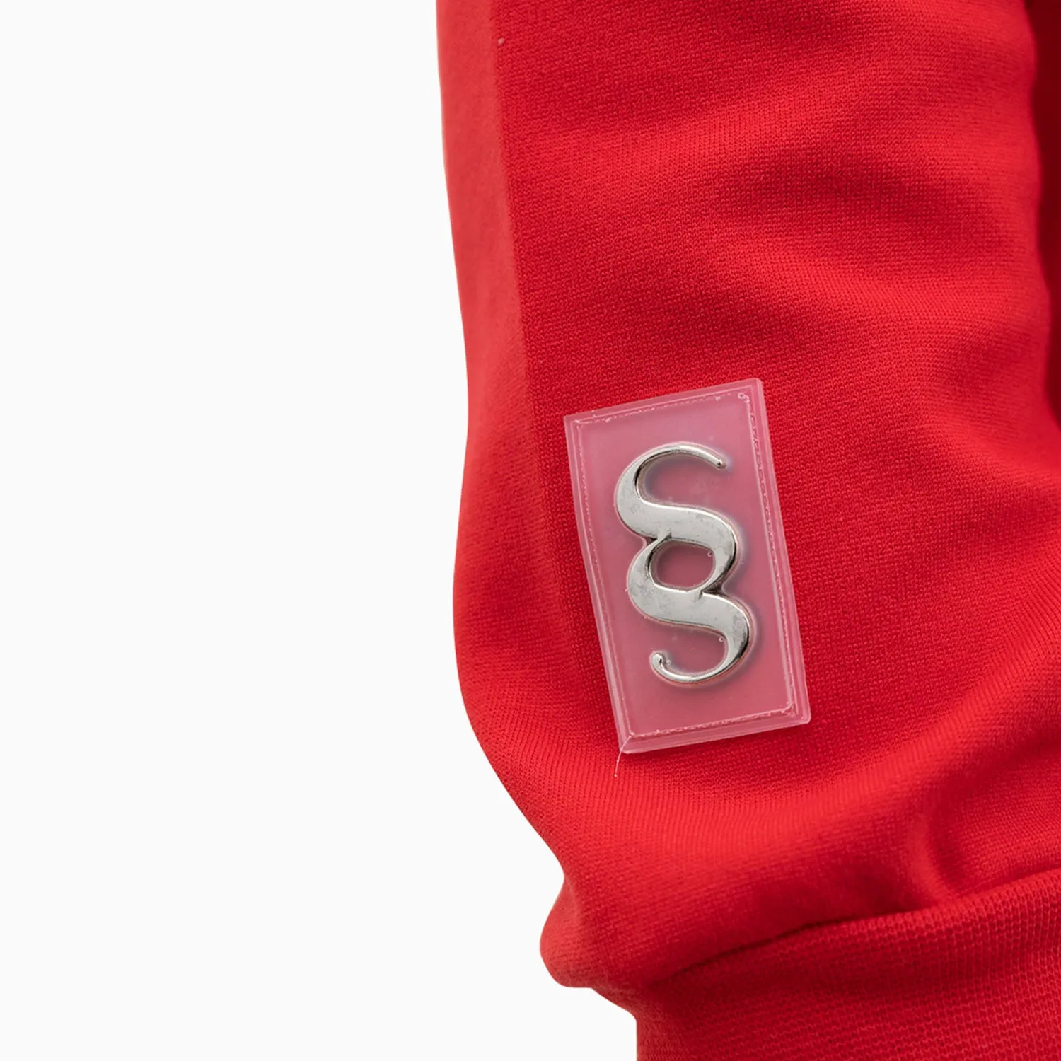 Men's Chenille Patch Pull Over Hoodie