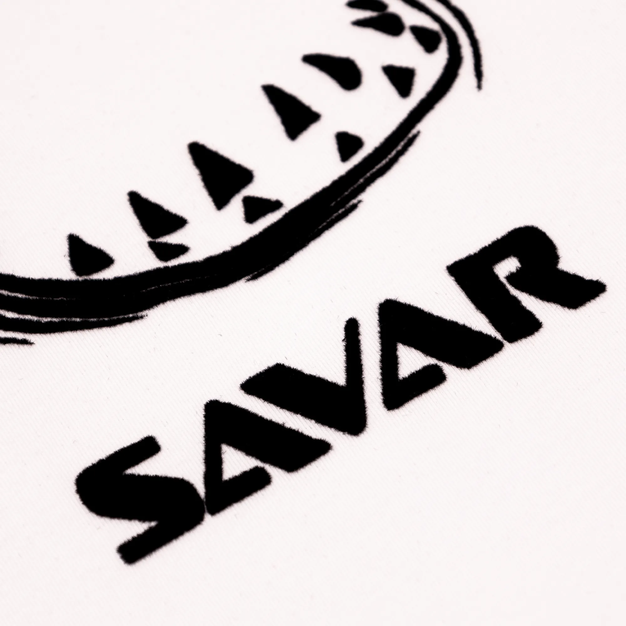 Men's Savar Shark Short Sleeve Logo T-Shirt