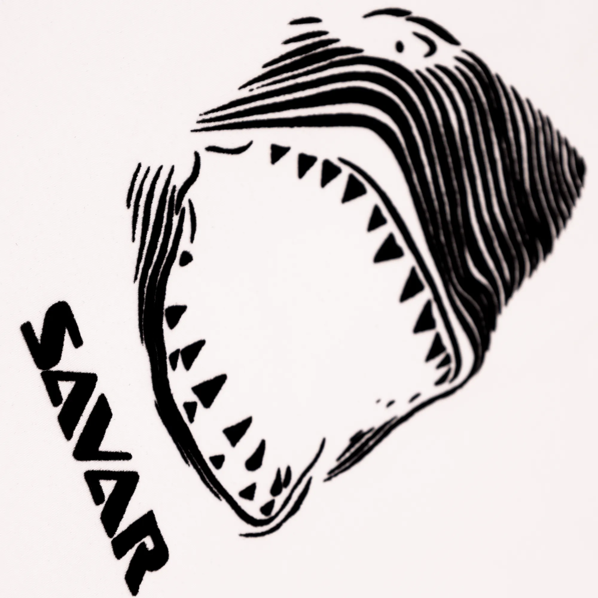 Men's Savar Shark Short Sleeve Logo T-Shirt