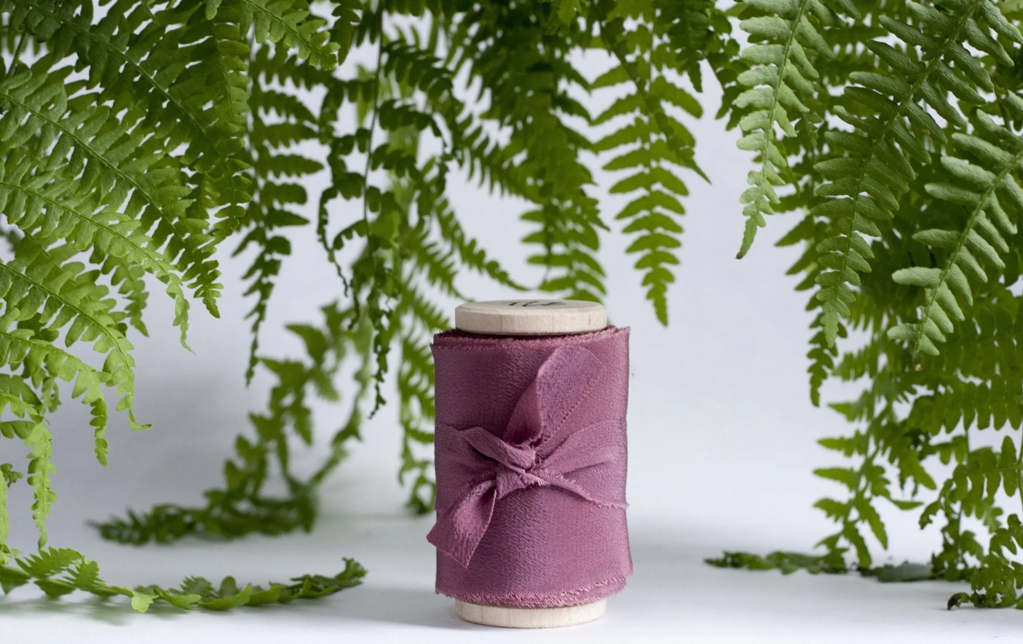 Merlot Crepe de Chine Silk Ribbon
