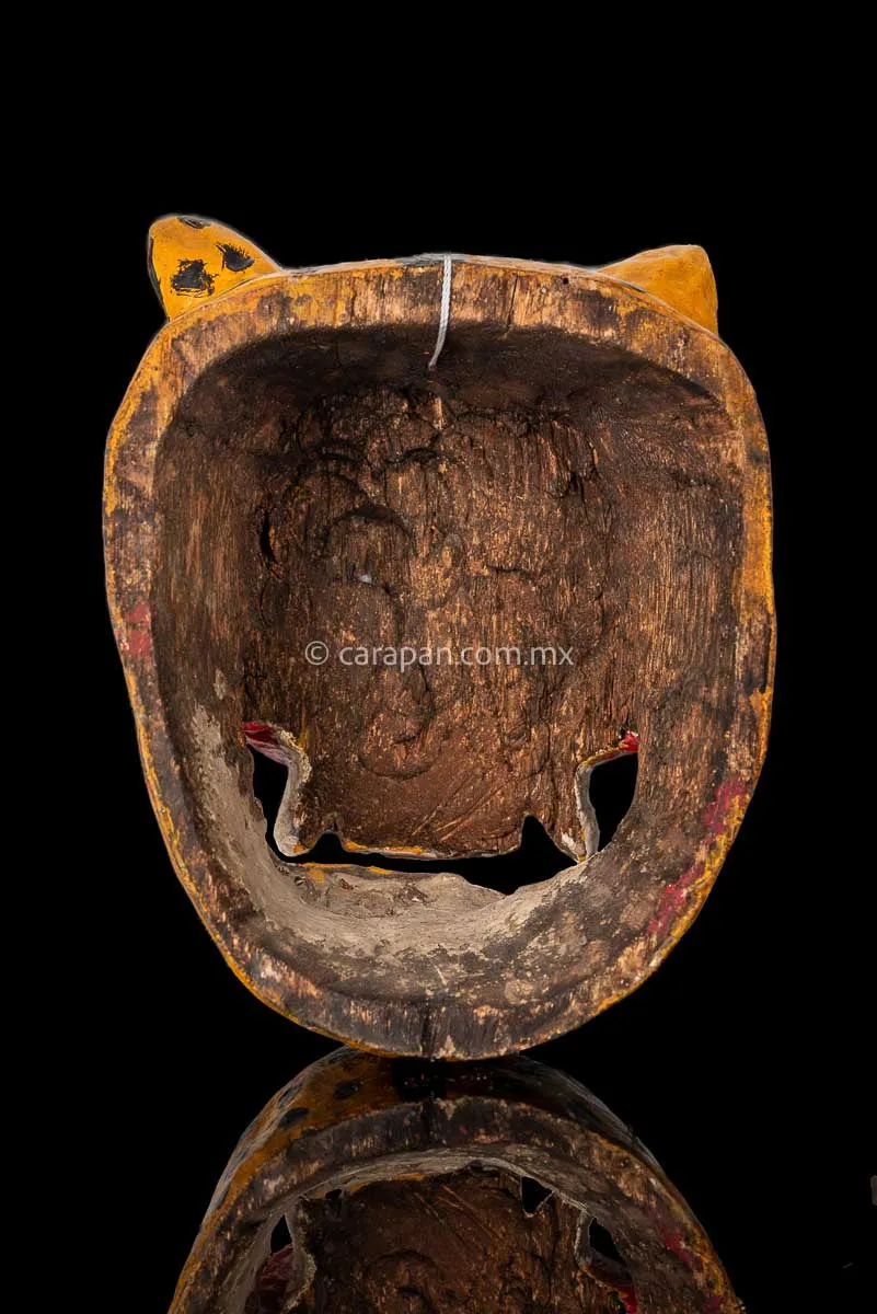 Mexican Mask Tecuani Jaguar Dance