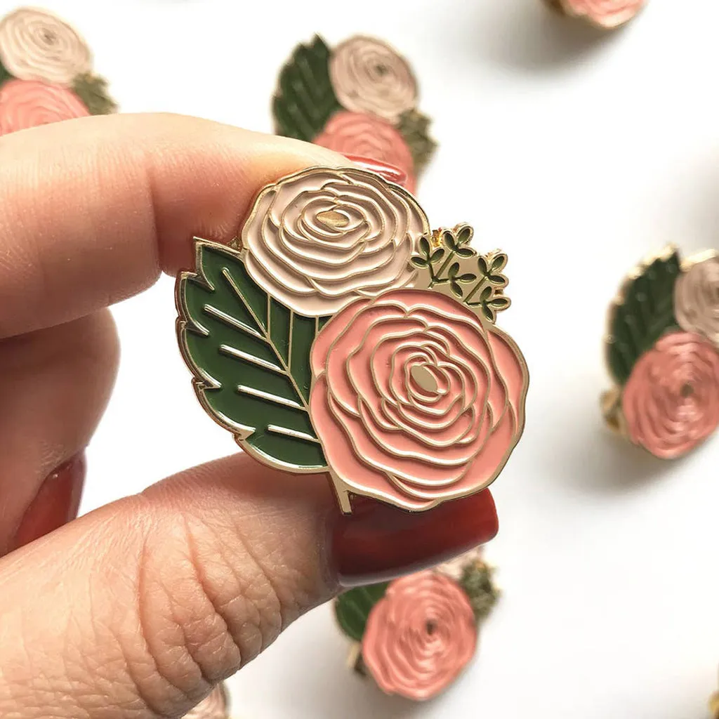 Michelle Ranunculus Lapel Pin