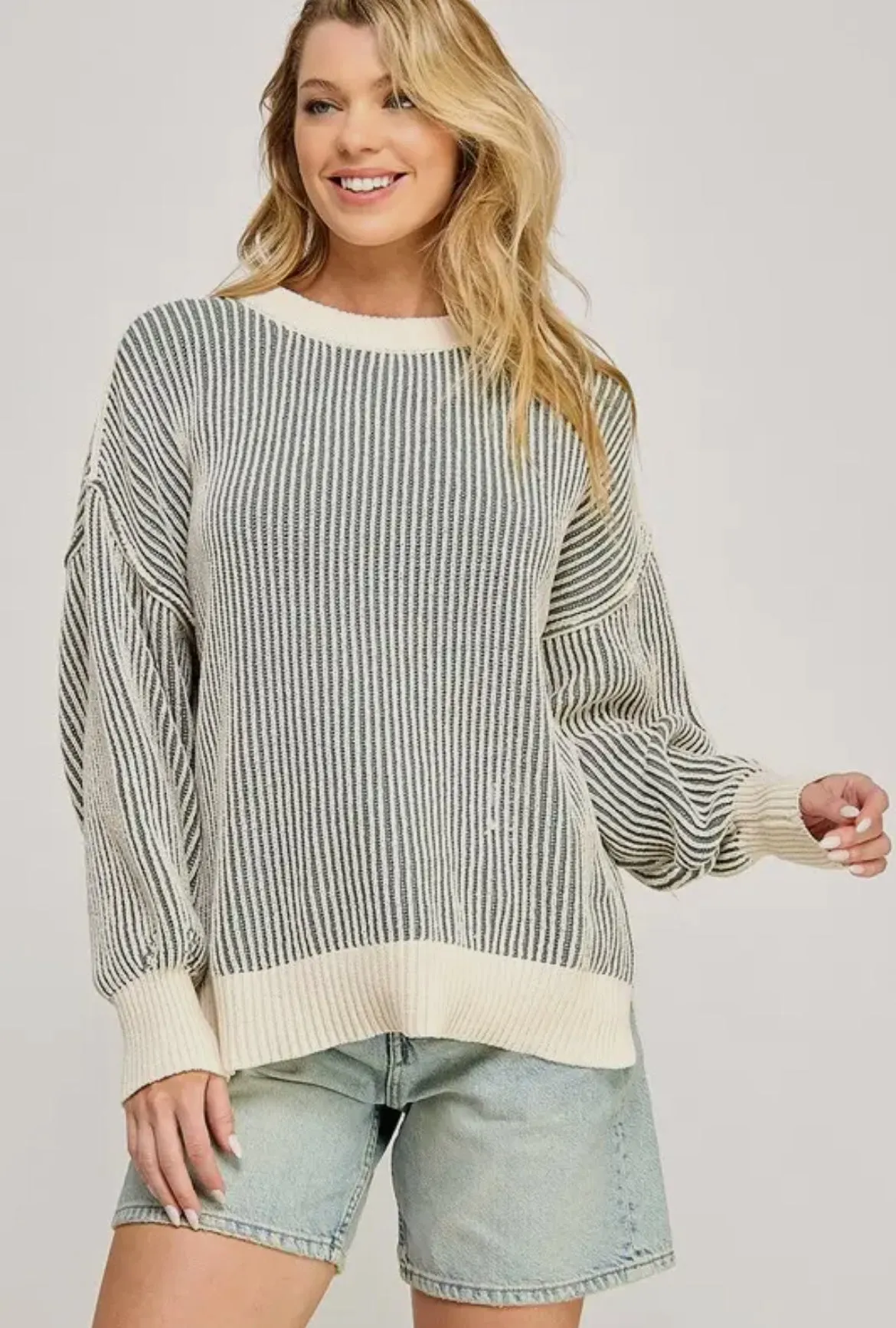 Mistie Super Soft Strip Sweater