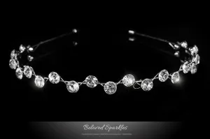 Nahia Solitaire Headband | Crystal