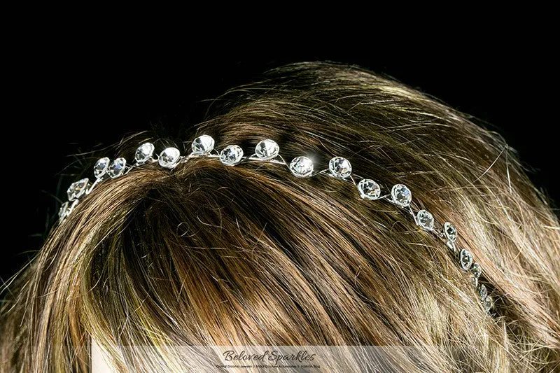 Nahia Solitaire Headband | Crystal