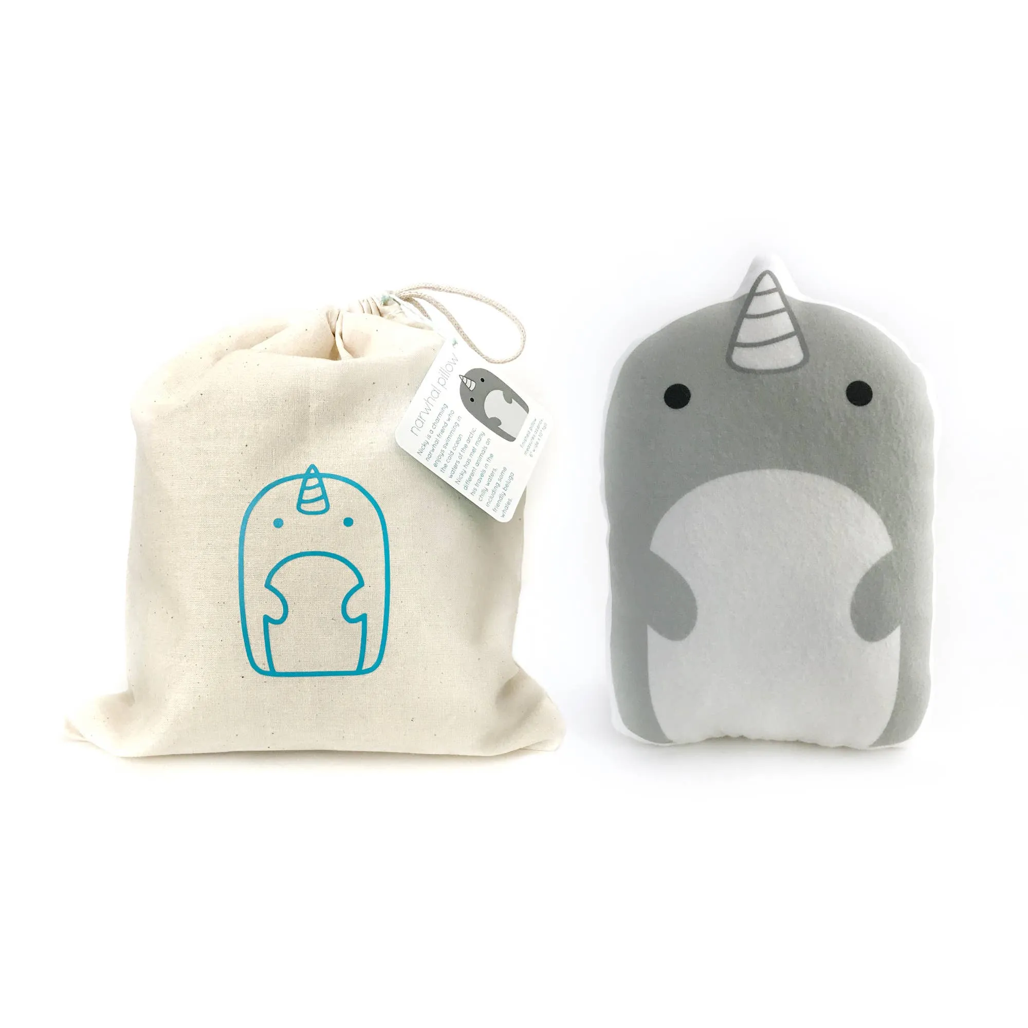 Narwhal Pillow DIY Sewing Kit