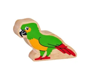 Natural green and yellow parrot