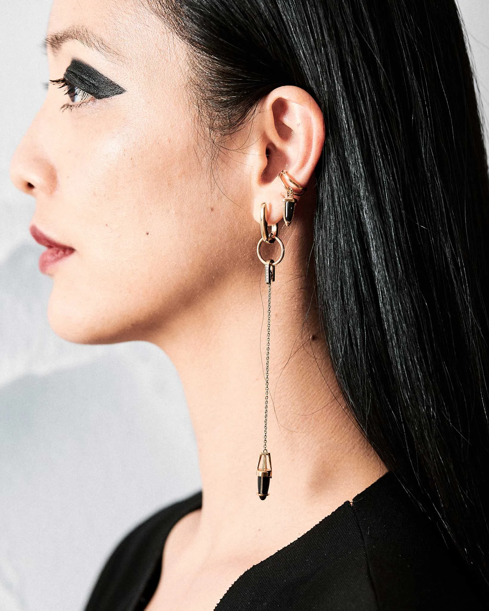 Nuance Hoop   Vantage Curio Earring Set