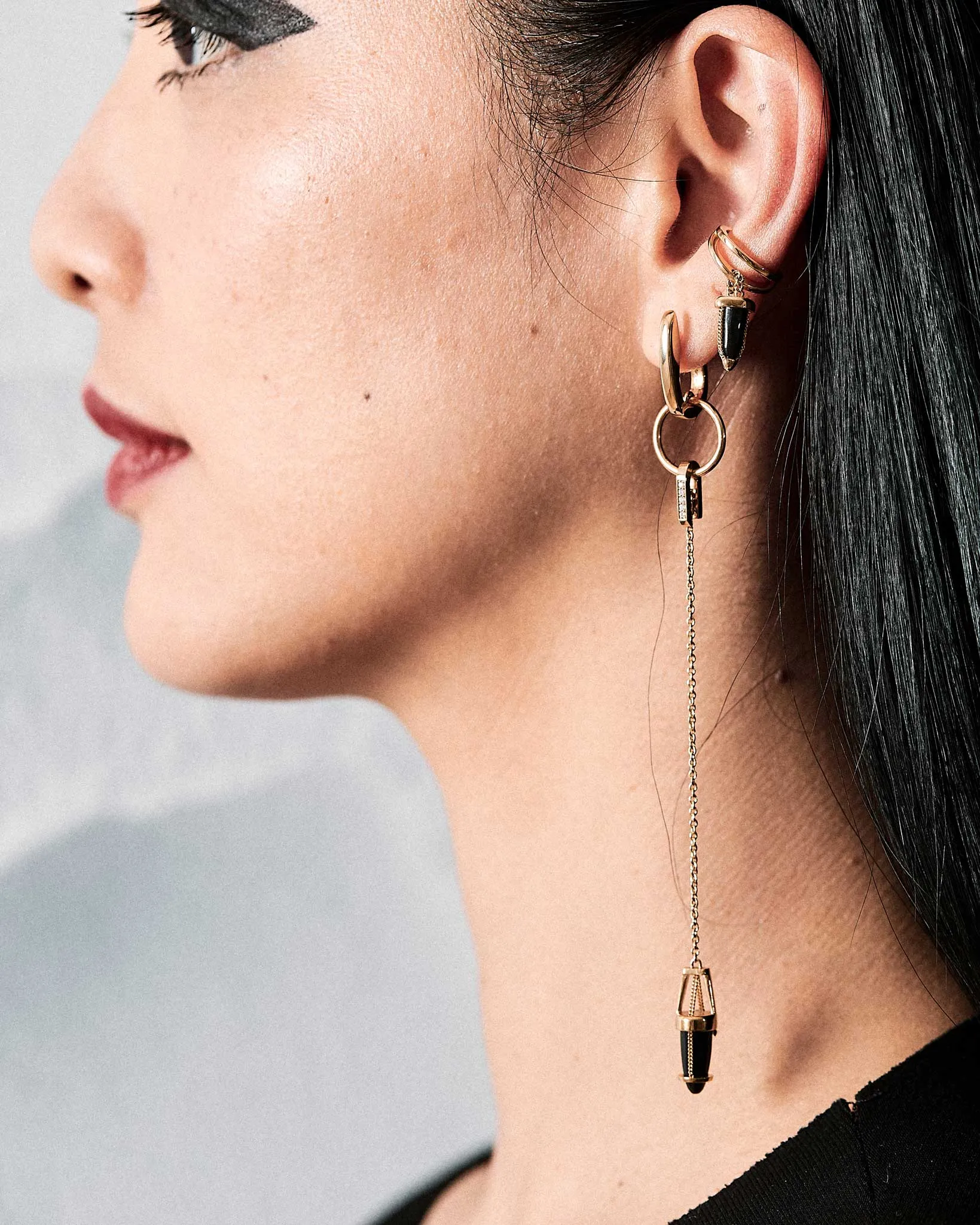 Nuance Hoop   Vantage Curio Earring Set