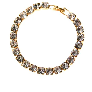 Old Hollywood Glam Sparkling Rhinestone Tennis Bracelet
