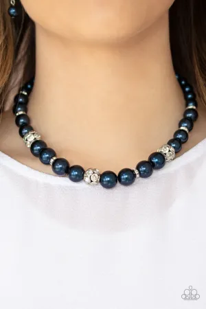 Paparazzi Rich Girl Refinement Necklace Blue