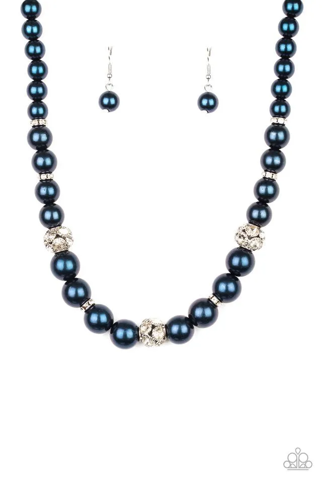 Paparazzi Rich Girl Refinement Necklace Blue