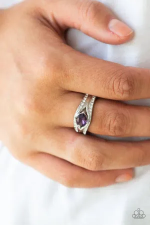 Paparazzi The Insider - Purple Ring