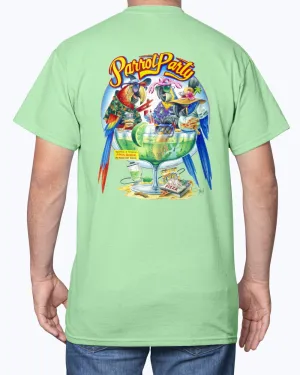 Parrot Party Margarita 6 oz Cotton T-Shirt