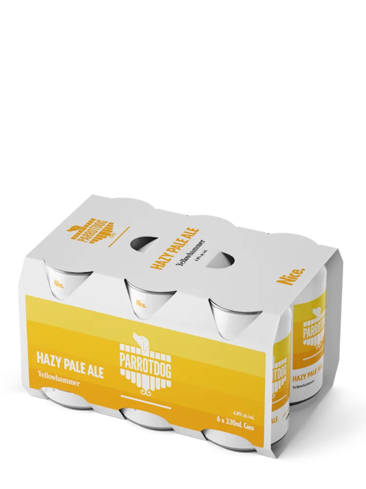 Parrotdog Yellowhammer Hazy Pale Ale 6x330mL