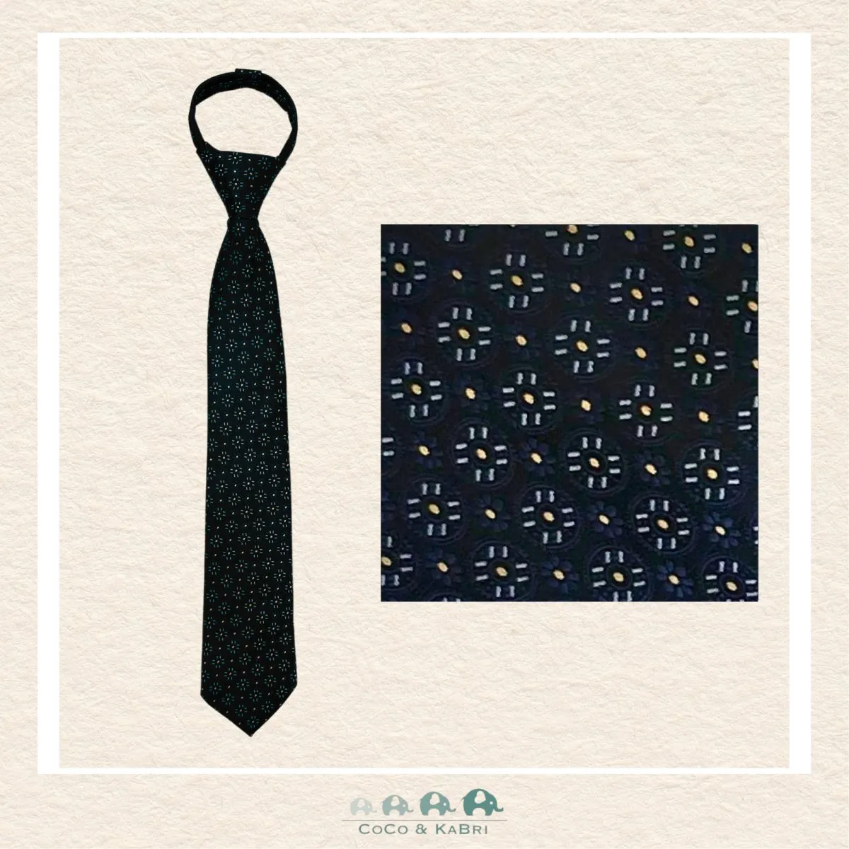 Paulo Sarto Silk Zipper Tie - 14"
