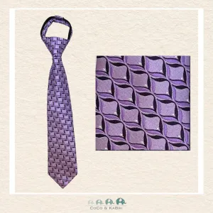 Paulo Sarto Silk Zipper Tie - 14"