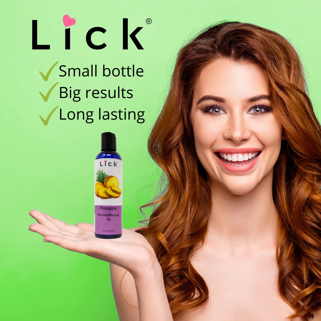 Pineapple Flavored Massage Oil