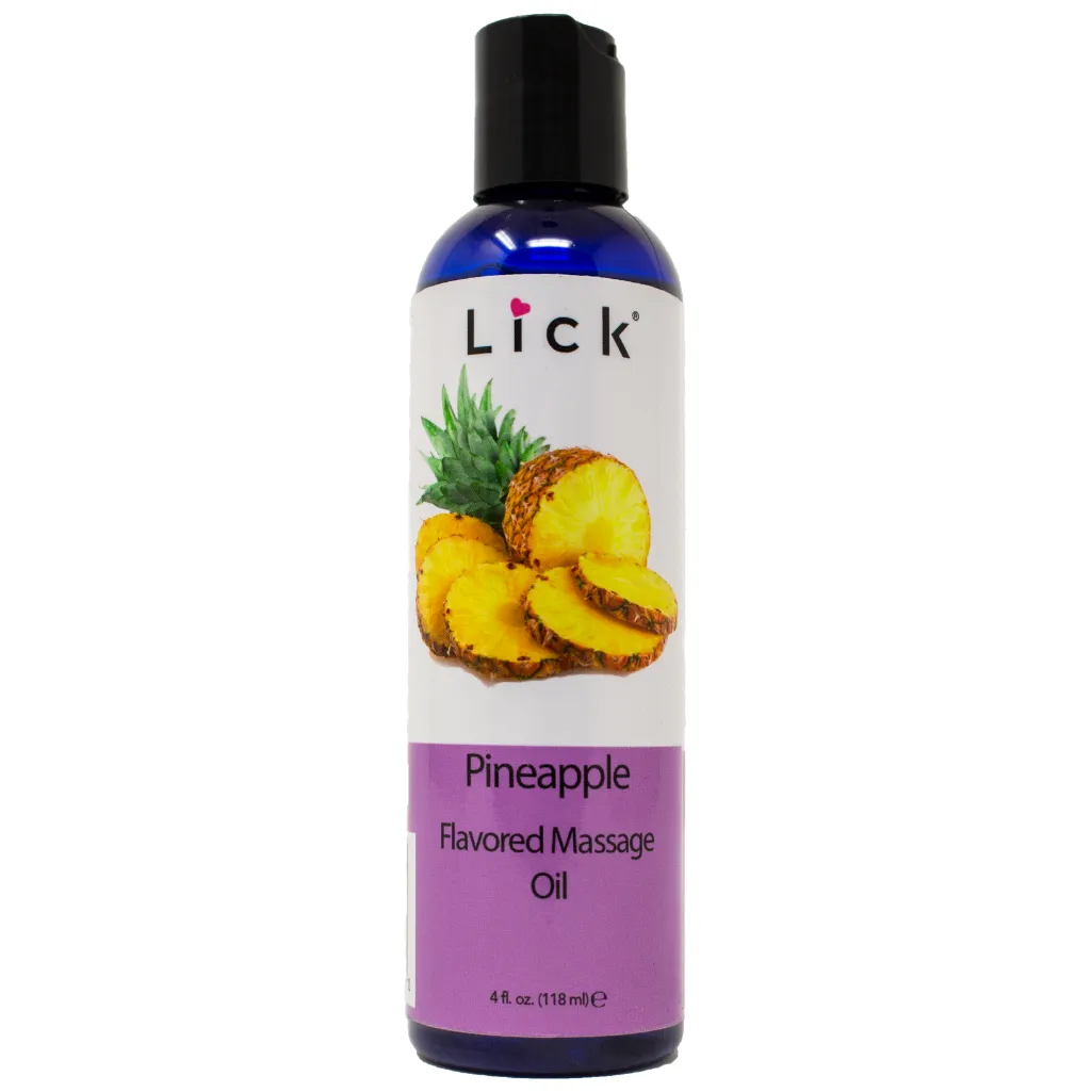 Pineapple Flavored Massage Oil