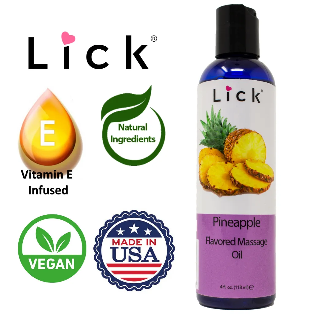 Pineapple Flavored Massage Oil