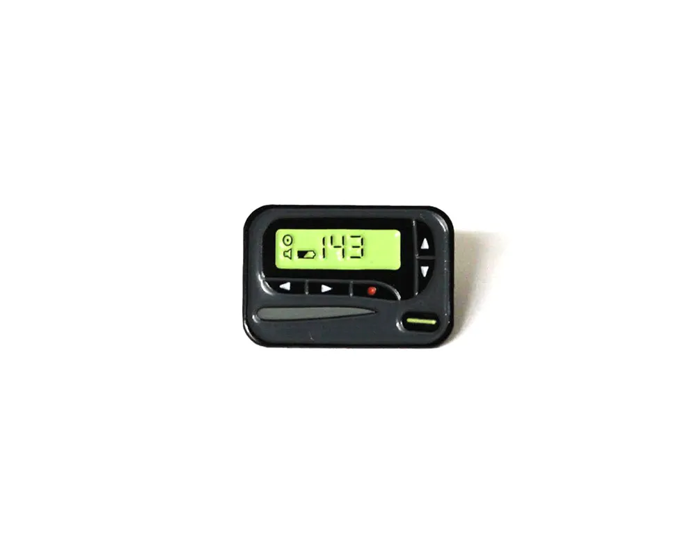 "143 Beeper" Lapel Pin