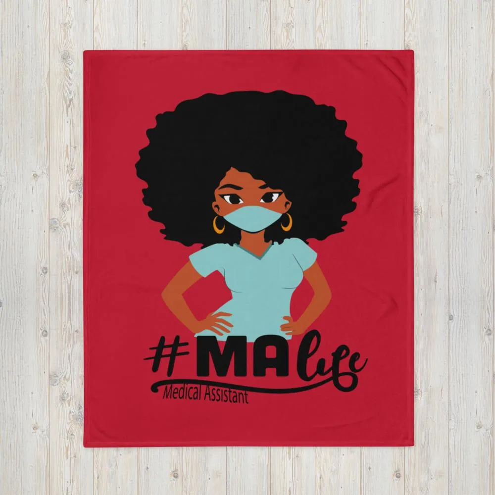 "MA Life" Throw Blanket