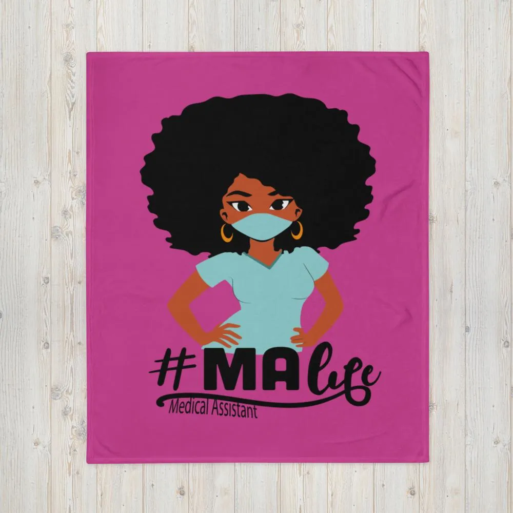 "MA Life" Throw Blanket