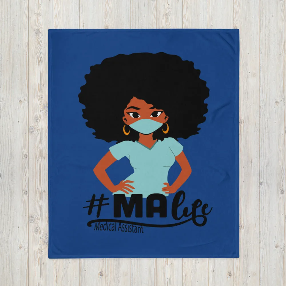 "MA Life" Throw Blanket