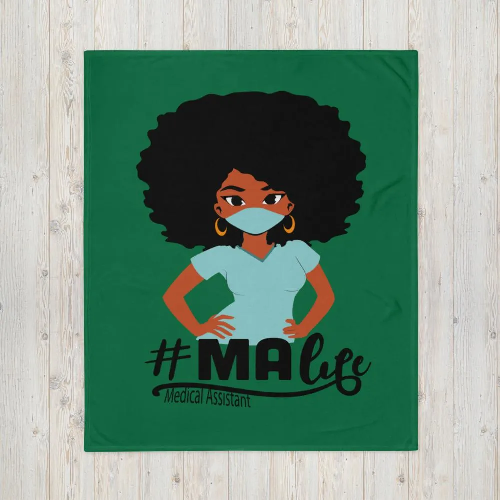 "MA Life" Throw Blanket